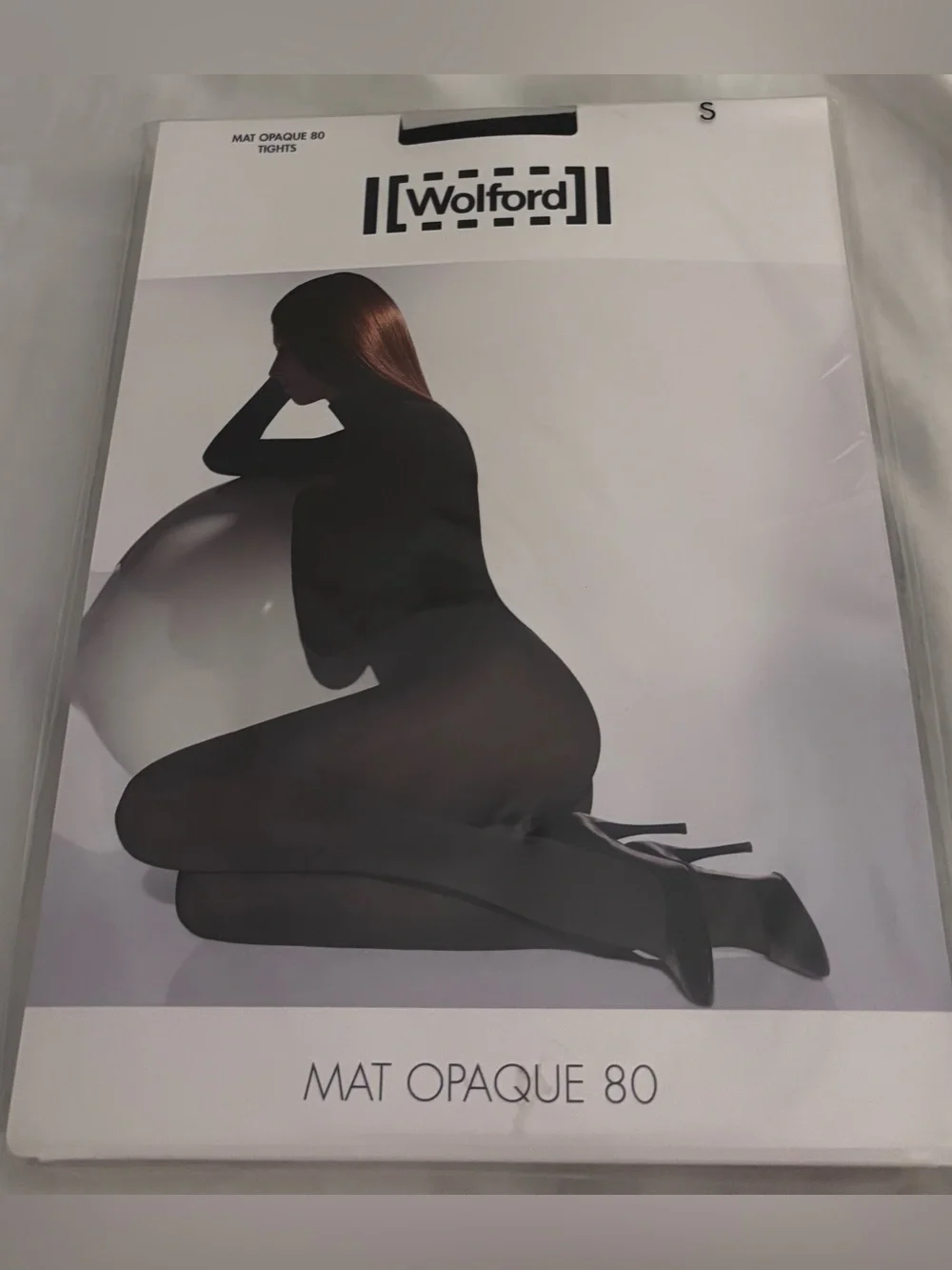 Wolford Mat Opaque 80 Tights Black Size S 80 Denier Luxury Hosiery NWT